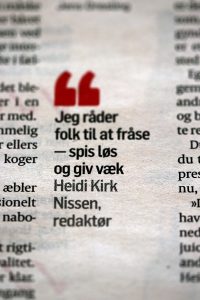 Heidi Kirk Nissen fra Dyrkhaven.dk blev interviewet til avisen Politiken om æbler i efteråret 2018